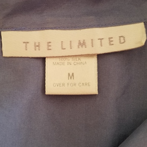 SOLD - 100% Silk Sleeveless Shirt - Picture 4 of 4